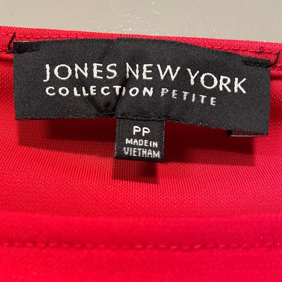 Jones New York Color Block Sheath Dress sz PP - Picture 5 of 8